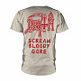 Death koszulka, Scream Bloody Gore Vintage White, męskie