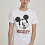 Mickey Mouse koszulka, Mickey College White, męskie