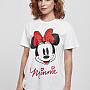 Mickey Mouse koszulka, Minnie Mouse Girly White, damskie