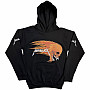 Metallica bluza, Worn Pushead Flaming Skull BP Black, męska