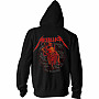 Metallica bluza, Skull Screaming Red BP Black, męska