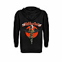 Motley Crue bluza, Dr. Feelgood Logo Zipped BP Black, męska