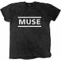 Muse koszulka, Logo Wash Black, męskie