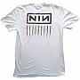 Nine Inch Nails koszulka, Downward Spiral BP White, męskie