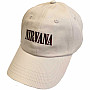 Nirvana czapka z daszkiem, Text Logo in Utero Sand