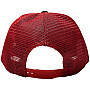 Pantera czapka z daszkiem, B&W Patch CO+Mesh Black & Red, unisex
