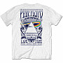 Pink Floyd koszulka, Carnegie Hall Poster White BP, męskie