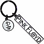 Pink Floyd brelok 60 x 20mm, Division Bell Logo & Charm Zinc