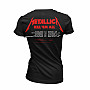 Metallica koszulka, Kill Em All Tracszt BP Black, damskie
