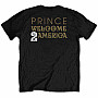 Prince koszulka, W2A White Guitar BP Black, męskie