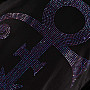 Prince koszulka, Purple Symbol Diamante Black, damskie