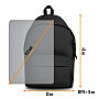 David Bowie plecak PES 43x30x15 cm/580g, Warped Black