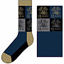 Queen ponožky, Crest Blocszt, unisex - velikost 7 až 11 (41 až 45)
