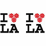 Red Hot Chili Peppers ceramiczny kubek 250ml, I Love LA