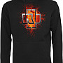Rammstein bluza, Lava Logo Black, męska