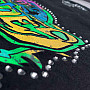 Rolling Stones koszulka, Some Girls Neon Tongue Embellished Black, męskie