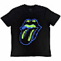 Rolling Stones koszulka, Distorted Tongue BP Black, męskie
