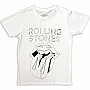 Rolling Stones koszulka, Hackney Diamonds Diamond Tongue BP White, męskie