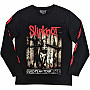 Slipknot koszulka długi rękaw, Skeleton Flag BP Black, męskie