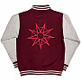 Slipknot kurtka, 9 Point Star BP Maroon Red & Grey, męska