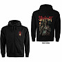 Slipknot bluza, Burn Me Away Zipped BP Black, męska