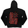 Slipknot bluza, 9-Point Flag Zipped BP Black, męska