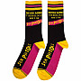 Sex Pistols ponožky, Never Mind The Bollocszt Stripes, unisex - velikost 7 až 11 (40 až 45)