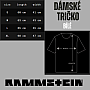 Rammstein koszulka s kšandami, Suspender White, damskie