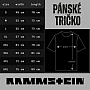 Rammstein koszulka, Bühne Black, męskie