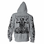 The Offspring bluza, Skeletons Grey Zip, męska