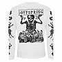 The Offspring koszulka długi rękaw, Skeletons White LS, męskie