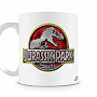 Jurský Park ceramiczny kubek 250 ml, Metallic Logo