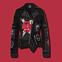 Rammstein kurtka, Metal Patches Zip BP Black, damska