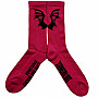Yungblud ponožky, Life On Mars Tour Pink, unisex - velikost 4 až 7 (36 až 40 EU)